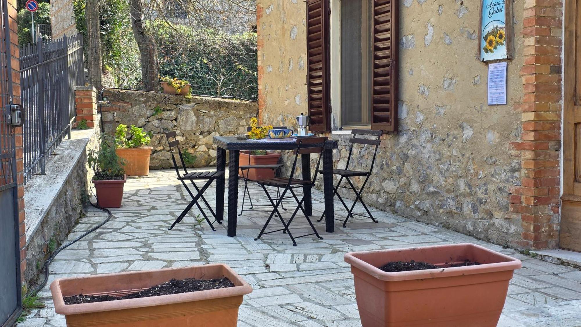 A Casa Di Gabri Villa Montefollonico Eksteriør bilde