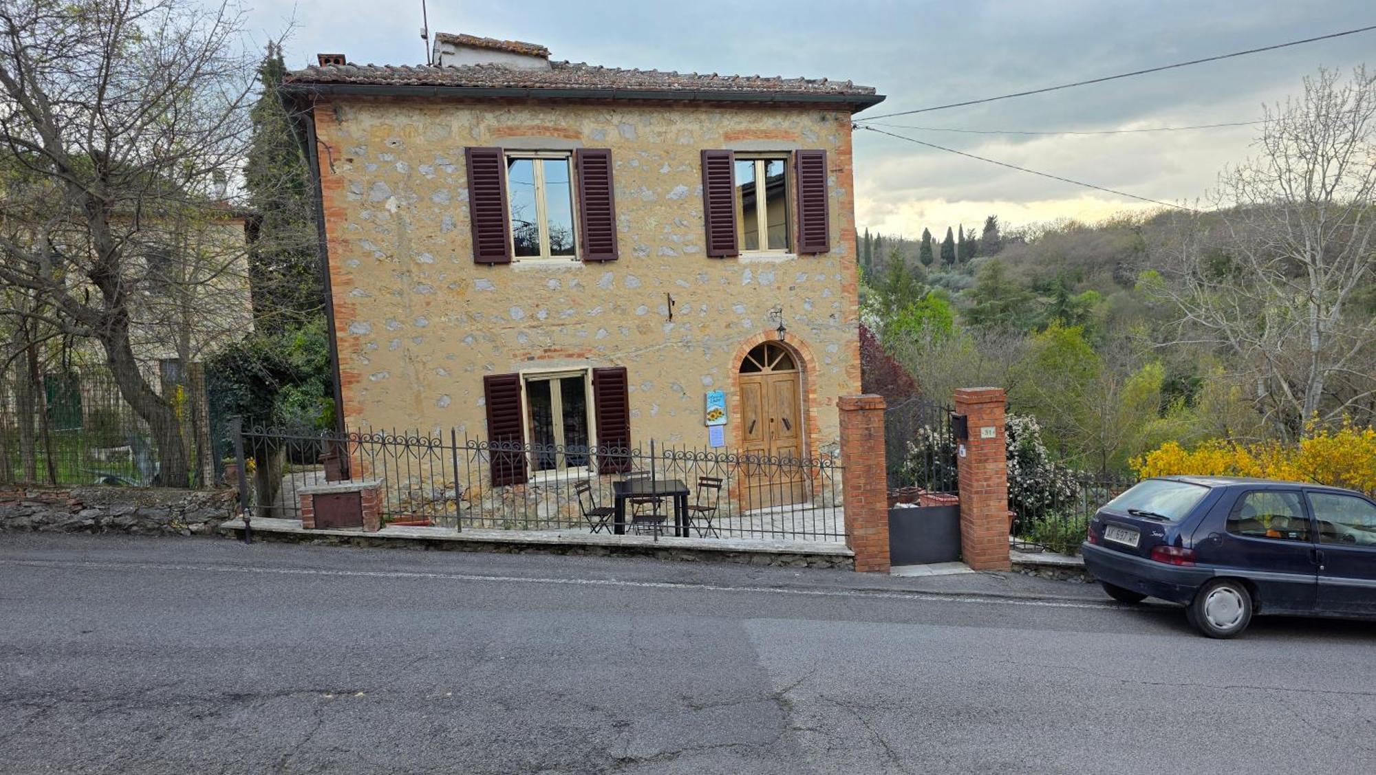 A Casa Di Gabri Villa Montefollonico Eksteriør bilde