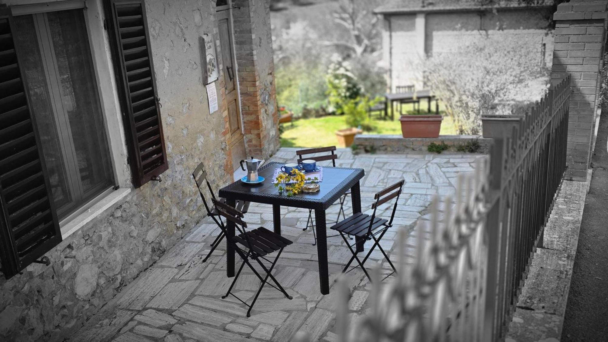 A Casa Di Gabri Villa Montefollonico Eksteriør bilde