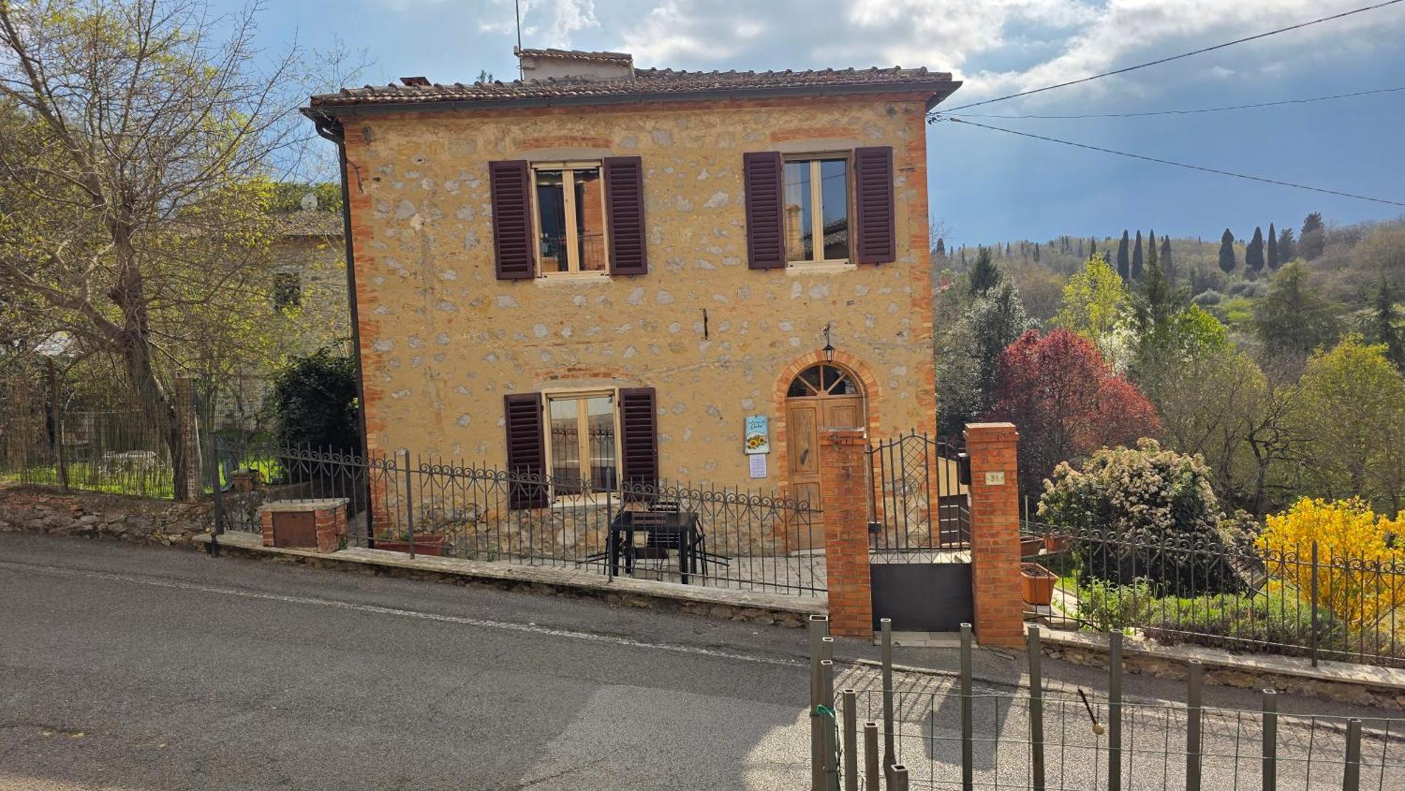 A Casa Di Gabri Villa Montefollonico Eksteriør bilde